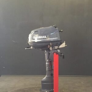 Yamaha 6 HP outboard engine.