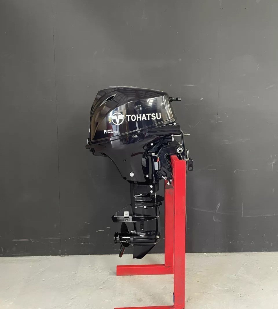 Tohatsu MFS20E EPS outboard engine.