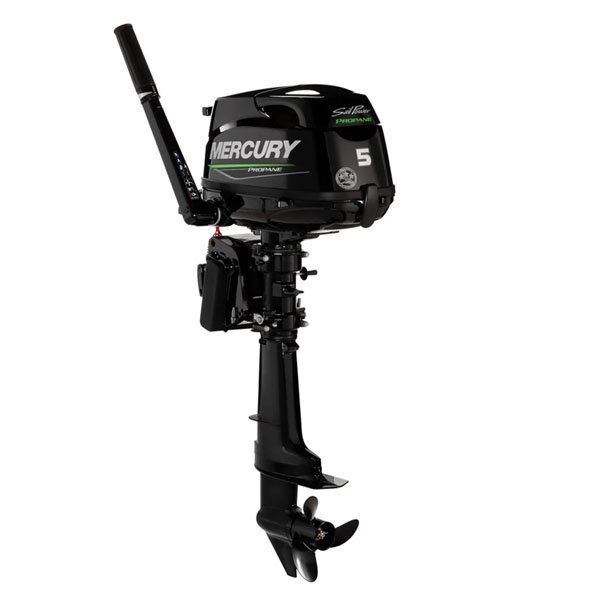 2020 Mercury 5 HP 5MLHA-LPG Sail Power Propane Outboard Motor