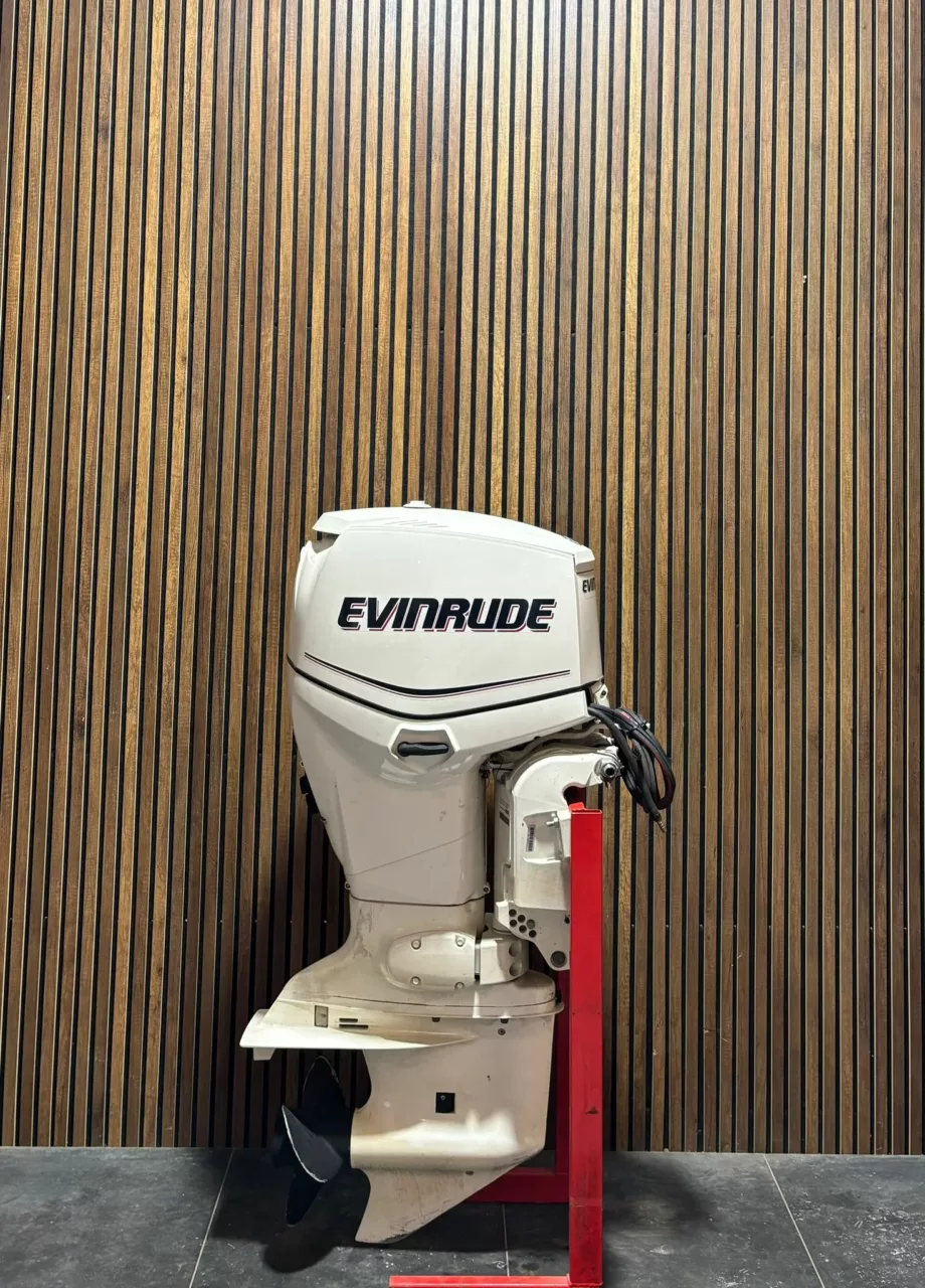 2012 Evinrude E-TEC 90 HP outboard engine.