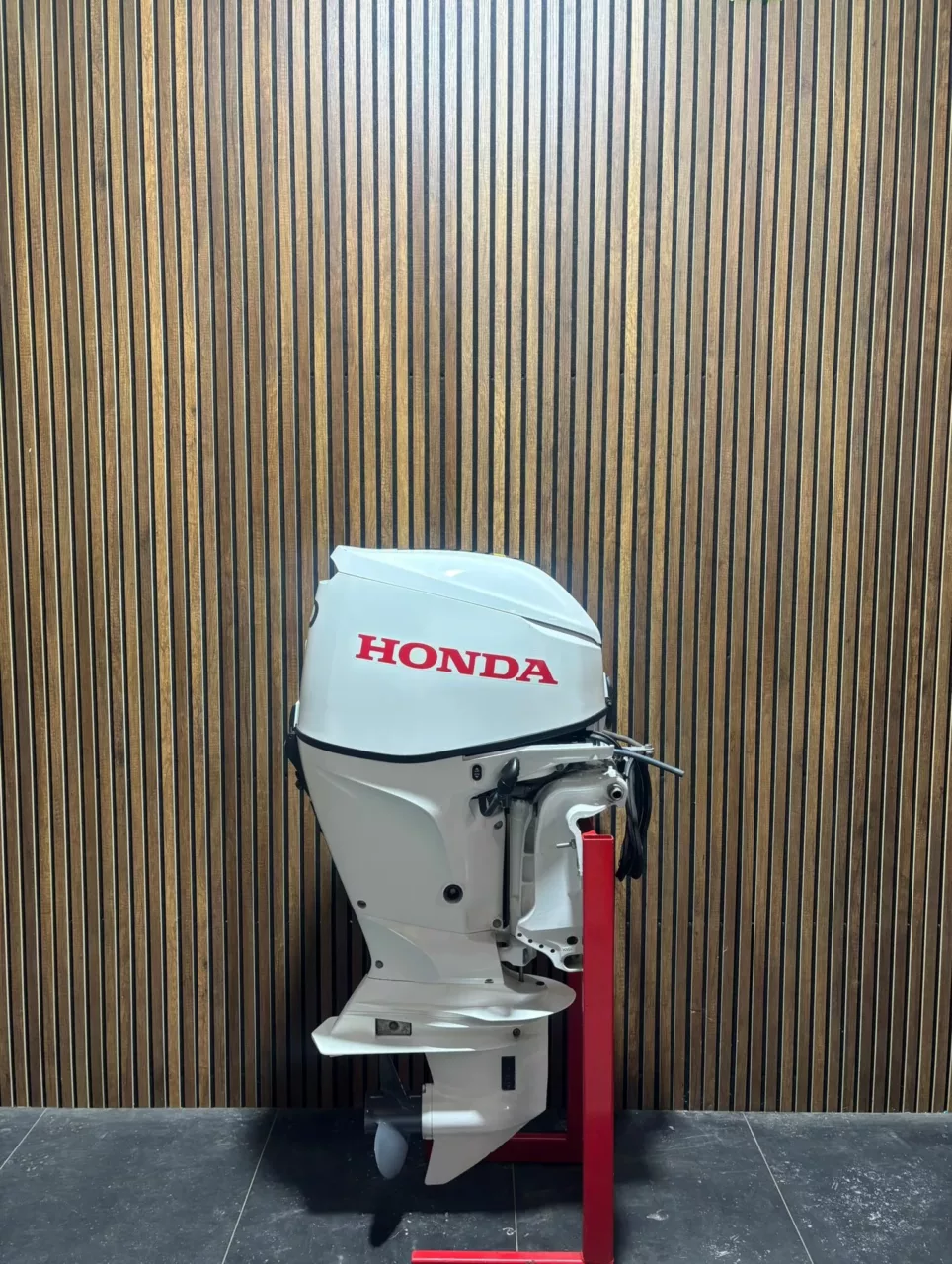 2024 Honda 60 HP EFI outboard engine.