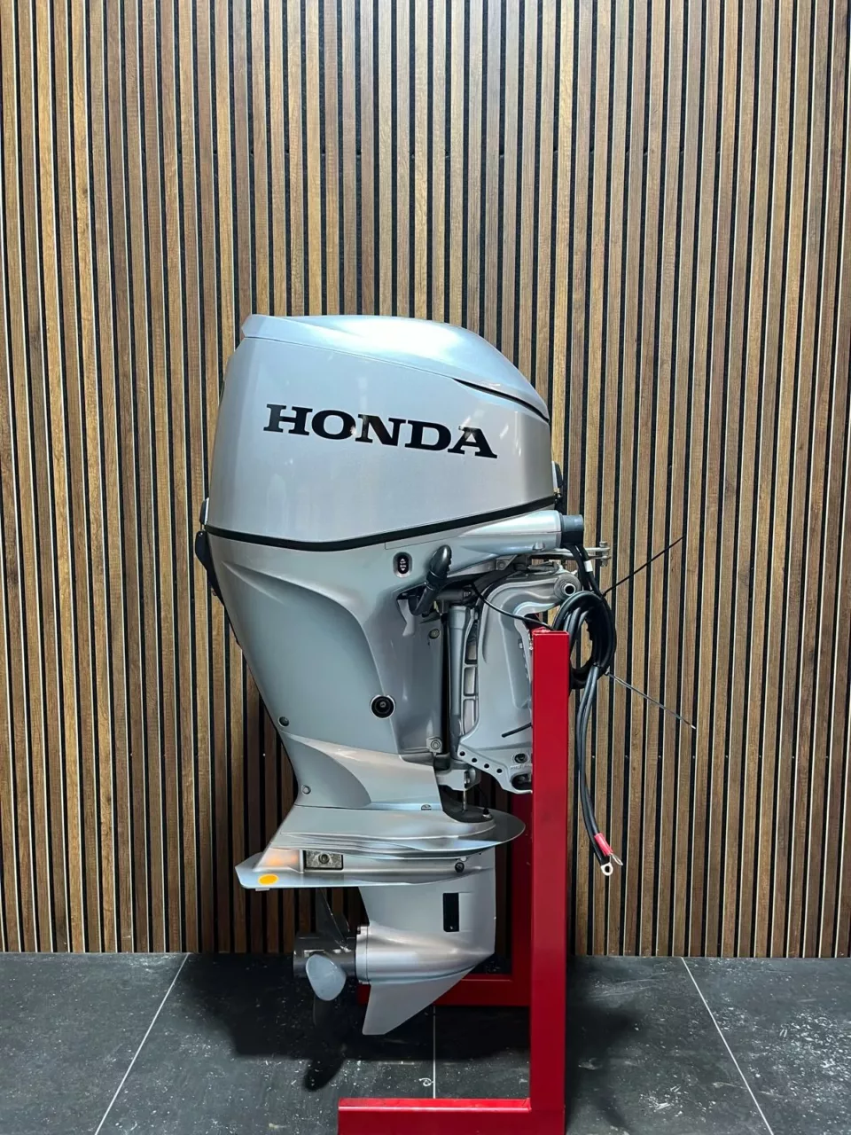 2025 Honda 60 HP EFI outboard engine.