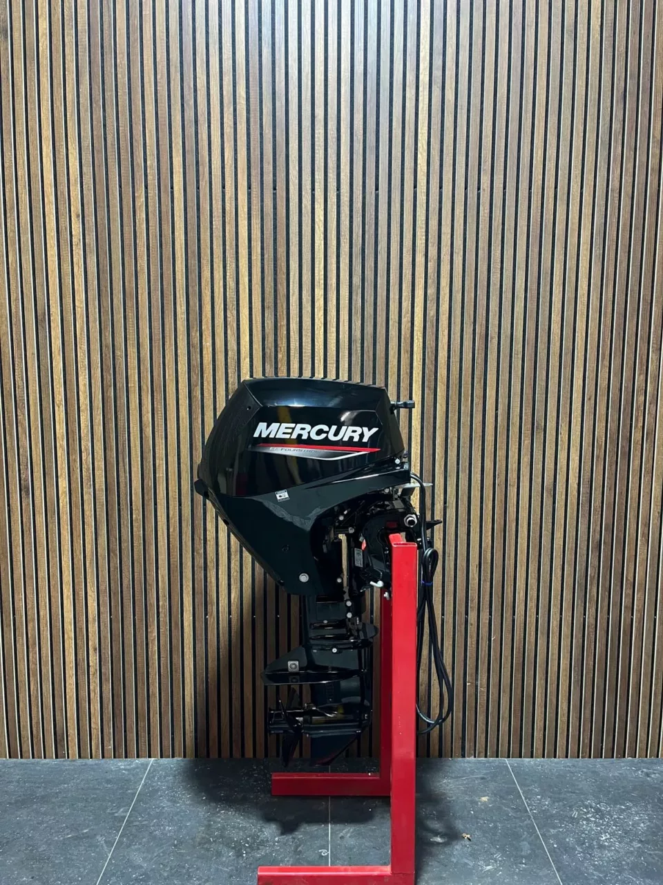 2024 Mercury 10 HP EFI outboard engine.