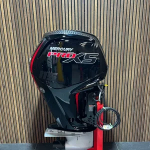 Mercury 115 HP EFI Pro XS Command Thrust outboard engine.