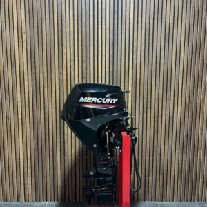 2024 Mercury 20 HP outboard engine.