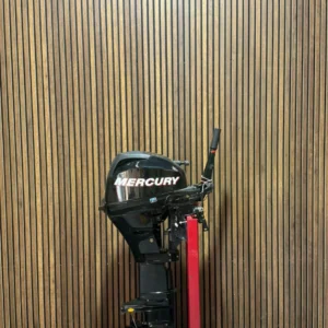2008 Mercury 20 HP outboard engine.