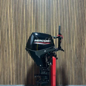2024 Mercury 25 HP EFI outboard engine.