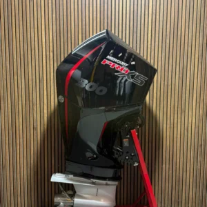 2018 Mercury 300 HP EFI Pro XS outboard engine.