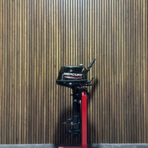 Mercury 4 HP outboard engine.