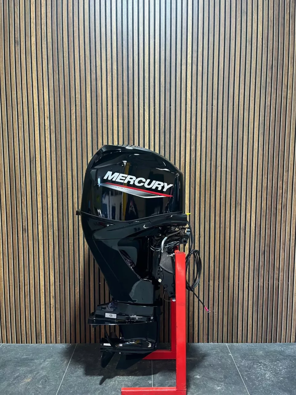 2023 Mercury 50 HP EFI outboard engine.