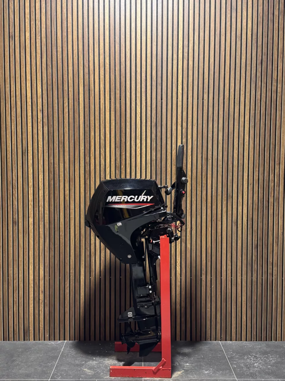 2020 Mercury F15 MLH outboard engine.