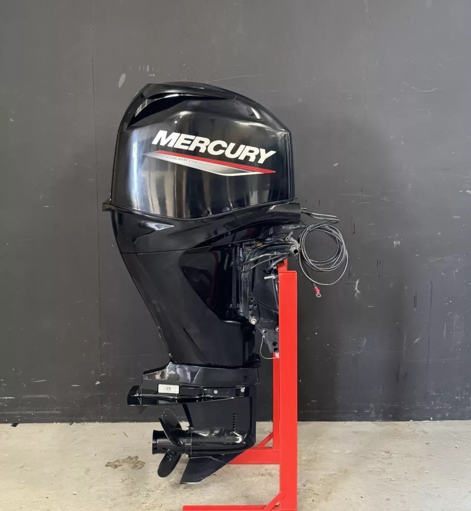 2023 Mercury F50 ELPT outboard engine.