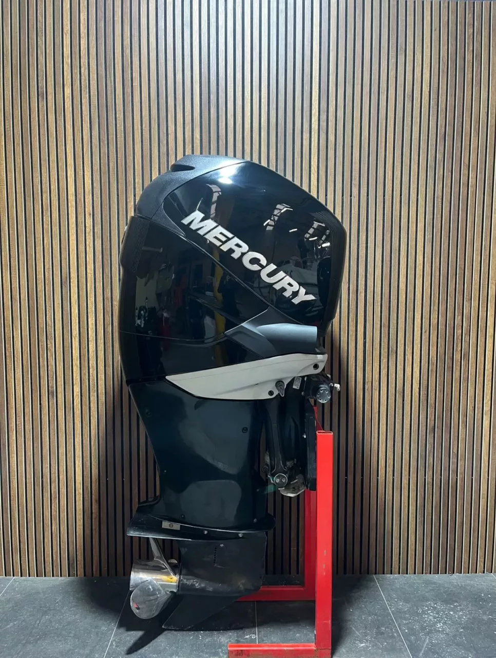2008 Mercury Verado 300 HP outboard engine.