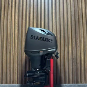 2024 Suzuki 140 HP EFI Stealth Line outboard engine.