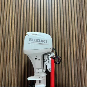 2023 Suzuki 60 HP EFI outboard engine.