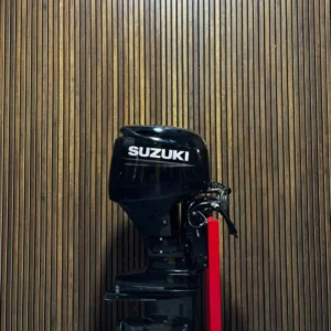 2021 Suzuki 60 HP EVI AVTL outboard engine.