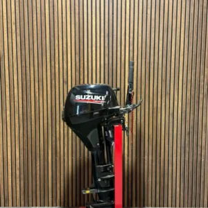 2018 Suzuki 9.9 HP outboard engine.