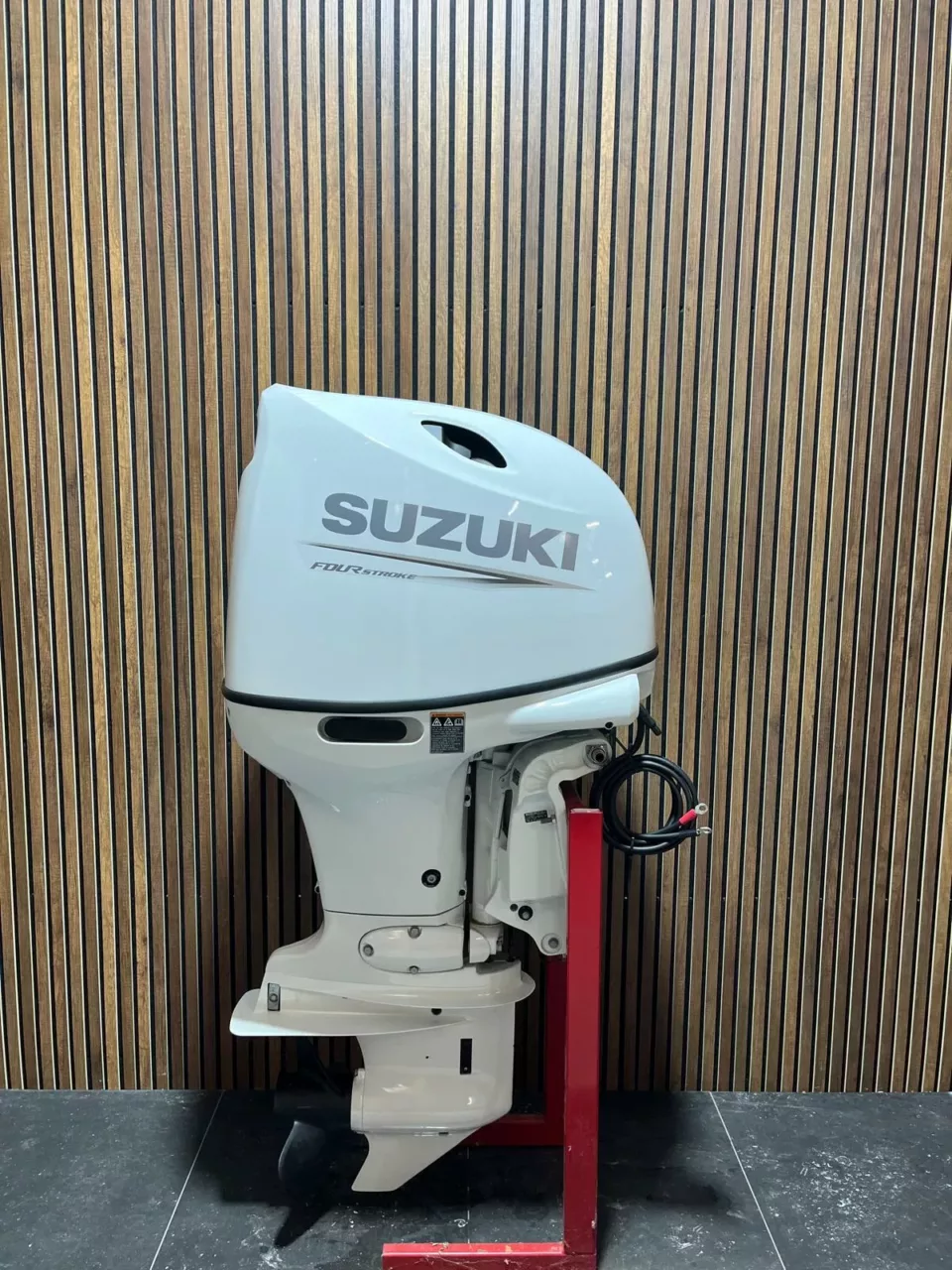 Suzuki DF140 BTL outboard engine.