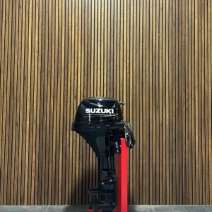 2021 Suzuki DF15A outboard engine.