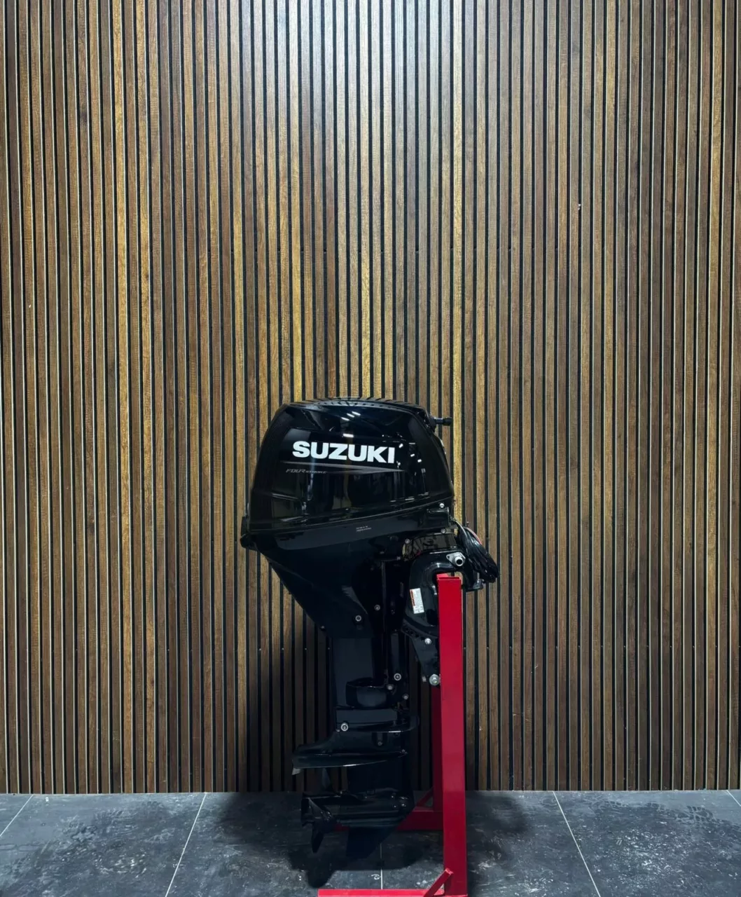 Suzuki DF30 ATL outboard engine.