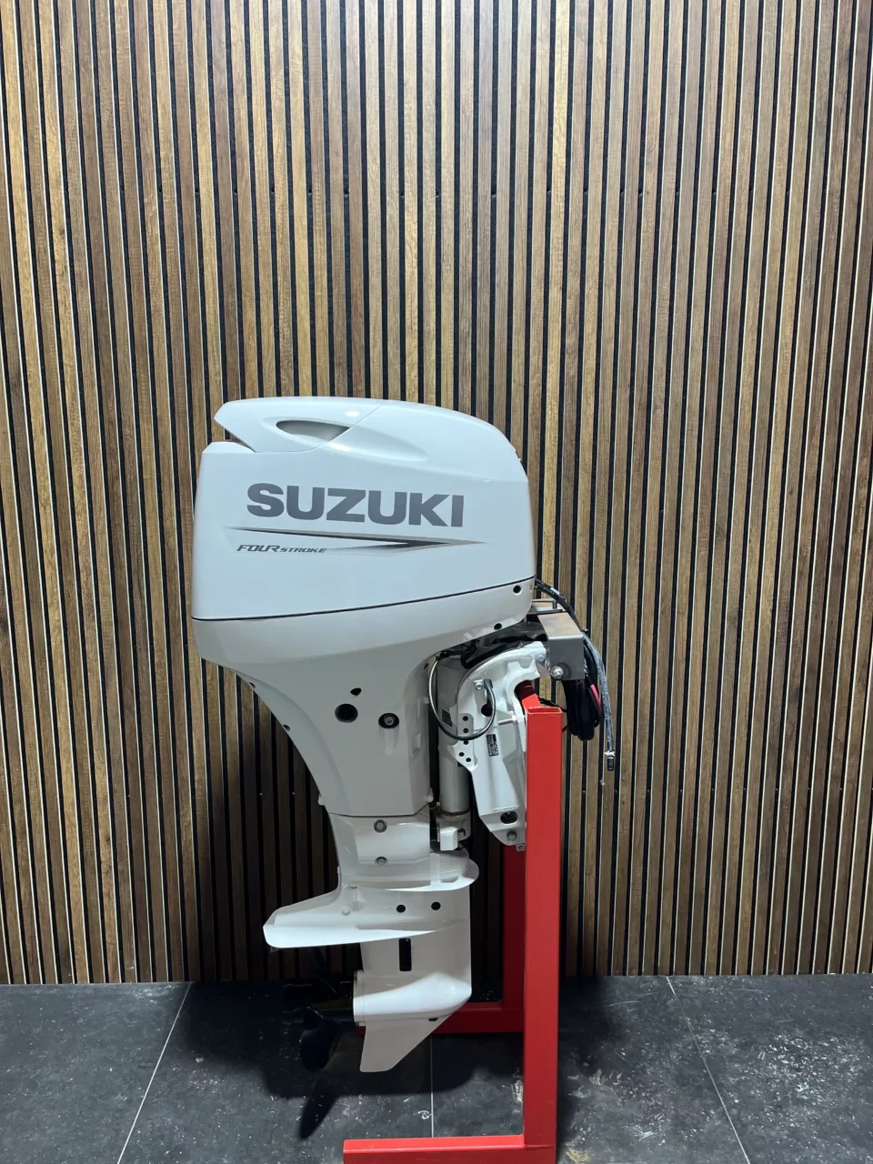 2023 Suzuki DF60ATL outboard engine.