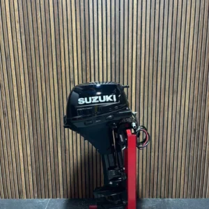 Suzuki DF9.9 BRL outboard engine.
