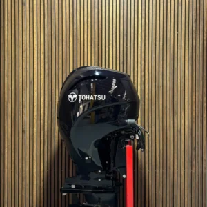 Tohatsu 115 HP EFI outboard engine.