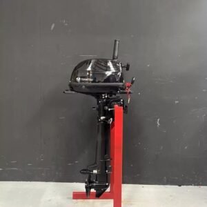 Tohatsu 5 HP MFS5D SL outboard engine.