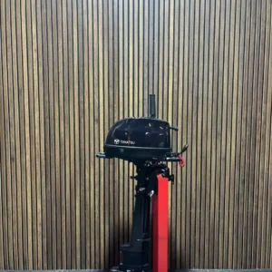 Tohatsu 6 HP Sail Pro outboard engine.