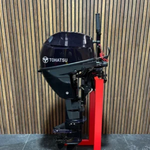 Tohatsu 8HP EFI outboard engine.