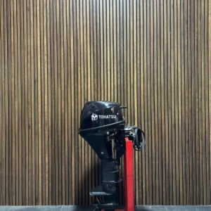 2022 Tohatsu 9.8 HP outboard engine.