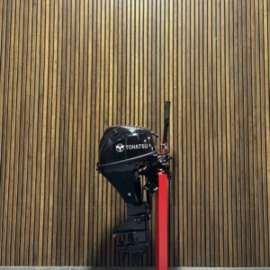 2023 Tohatsu MFS9.8B outboard engine.