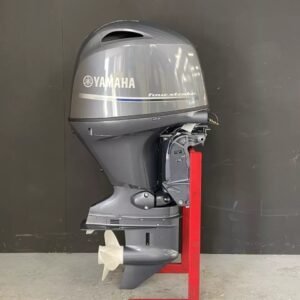Yamaha 115 HP EFI outboard engine.