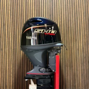Yamaha 115 HP V-MAX S.H.O. outboard engine.