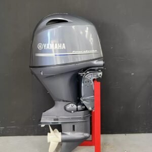 Yamaha 130 HP EFI outboard engine.