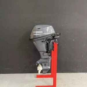 Yamaha 15HP outboard engine.