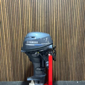 2025 Yamaha 20 HP EFI outboard engine.