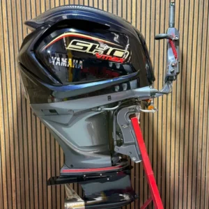 Yamaha 250 HP V-MAX SHO outboard engine.