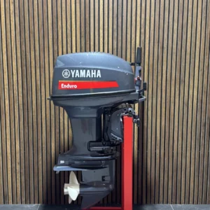 Yamaha 40 hp Enduro outboard engine.