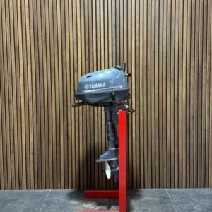 Yamaha 5HP outboard engine.