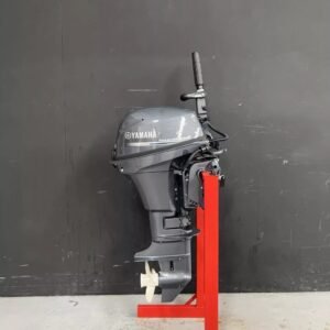 Yamaha 6 HP (2-cylinder) outboard engine.