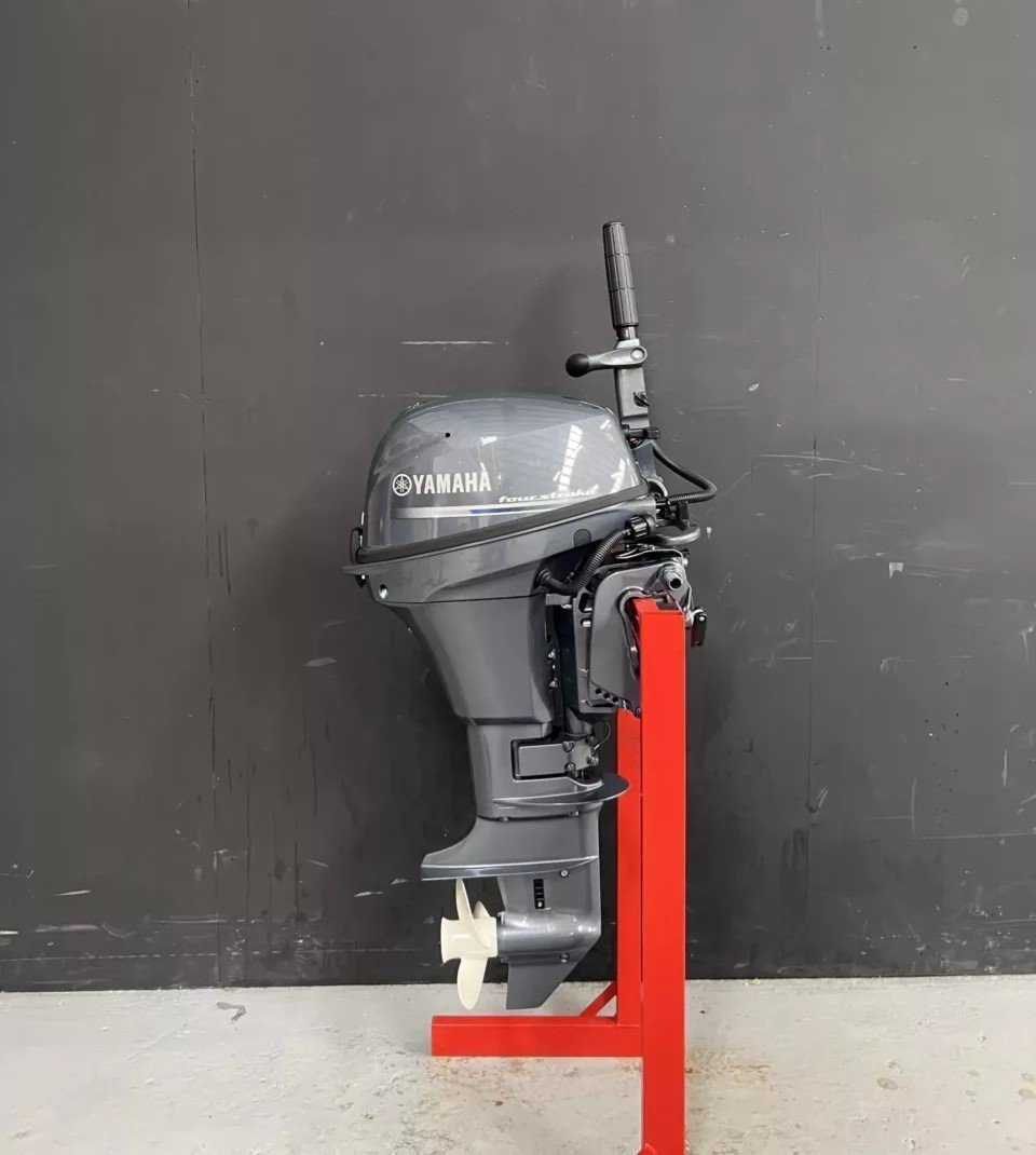 Yamaha 6 HP (2-cylinder) outboard engine.