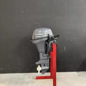 Yamaha 6 HP 2-cylinder outboard engine.