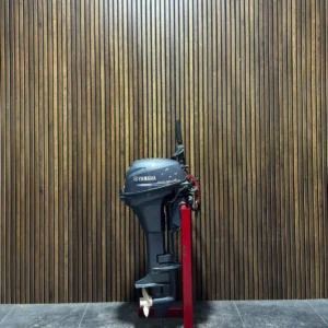2021 Yamaha 9.9 HP outboard engine.