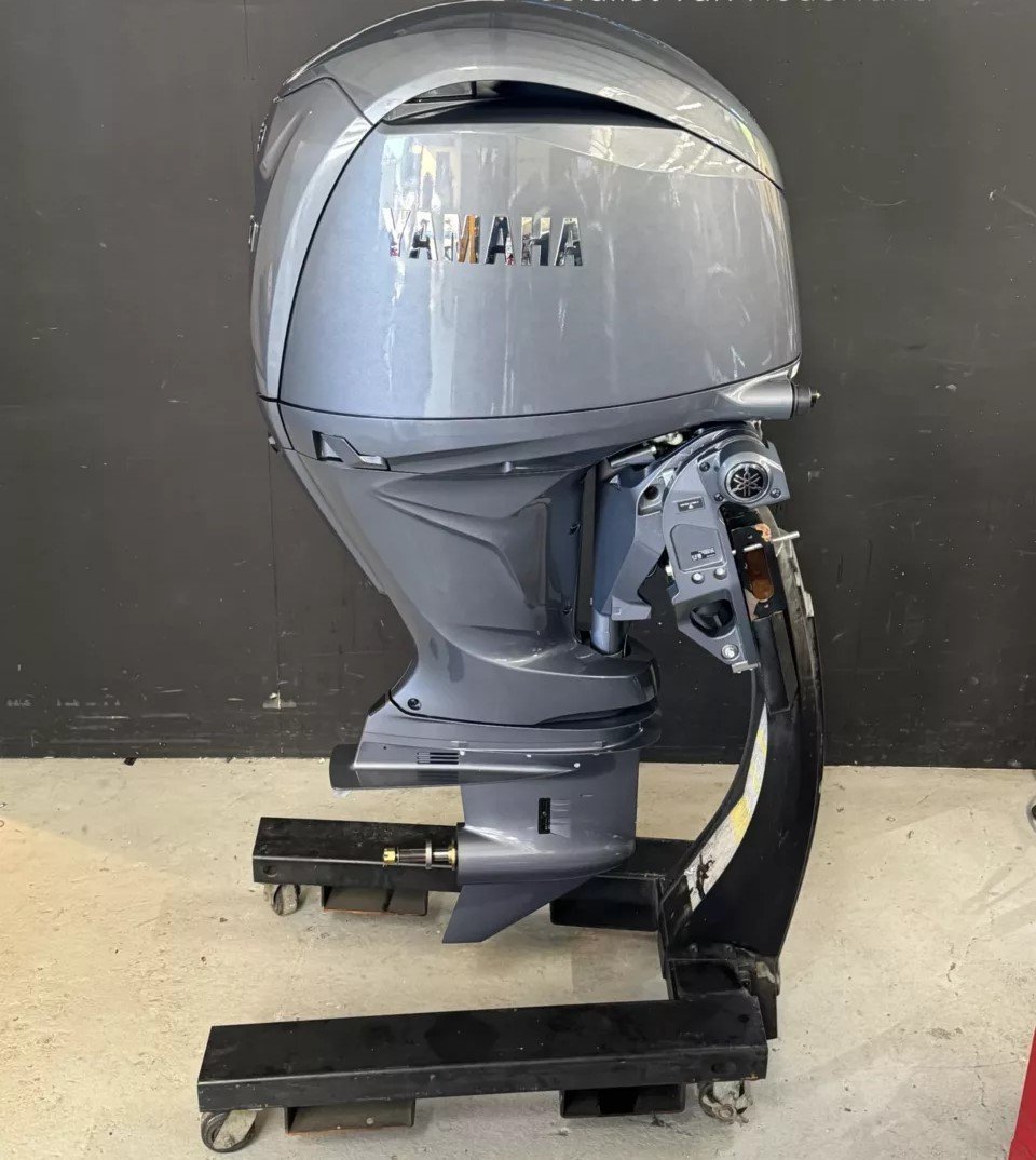 Yamaha F150 outboard engine.