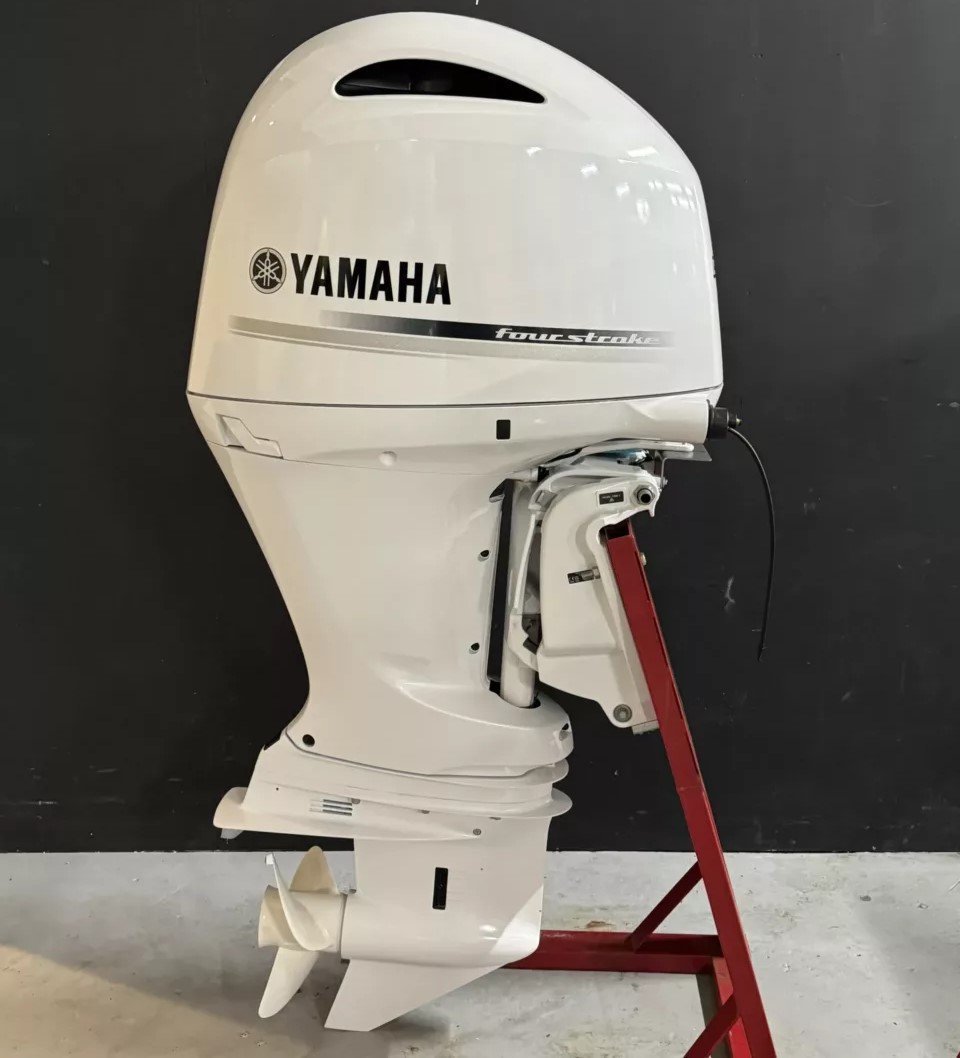Yamaha F150XCA2 outboard engine.