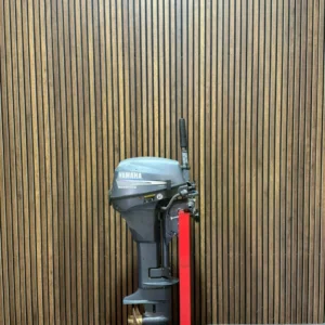 Yamaha F6AMHL outboard engine.