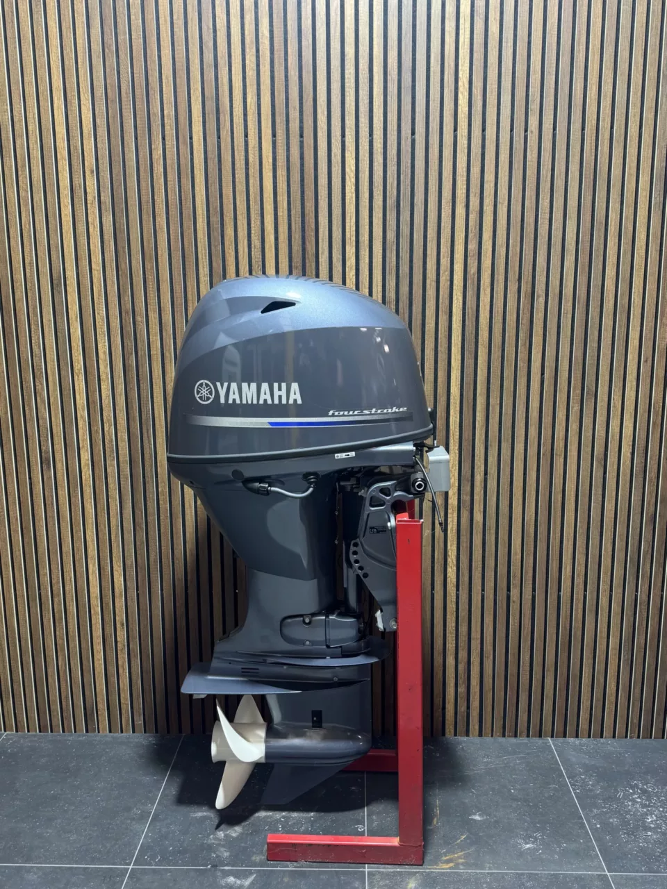 2024 Yamaha F70AETL outboard engine.