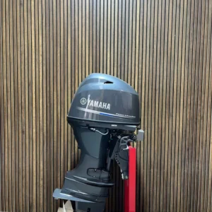 Yamaha F70AETX outboard engine.