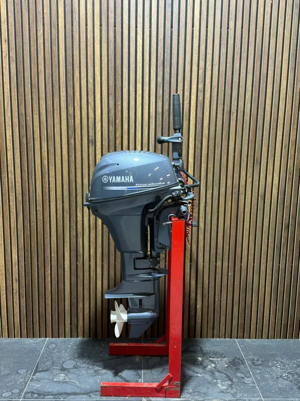 2015 Yamaha F9.9 JMHS outboard engine.